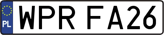 WPRFA26