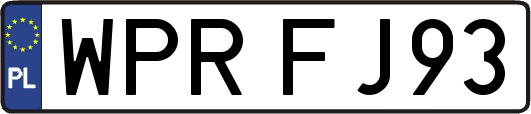 WPRFJ93