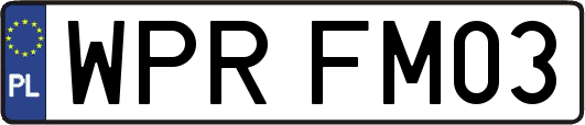 WPRFM03
