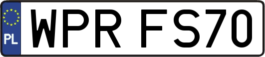 WPRFS70