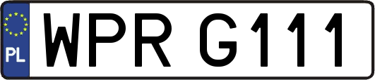 WPRG111