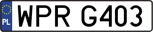 WPRG403