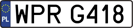 WPRG418