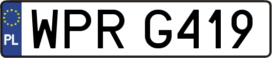 WPRG419