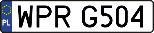 WPRG504