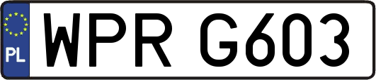 WPRG603