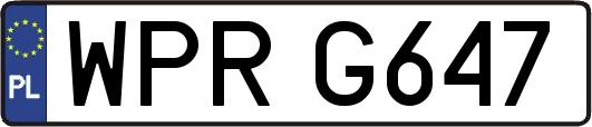 WPRG647