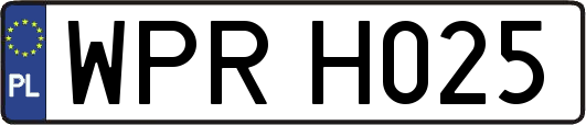 WPRH025