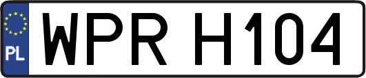 WPRH104