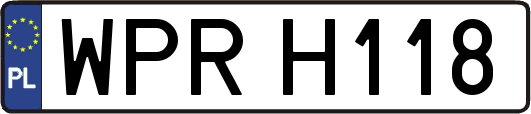 WPRH118