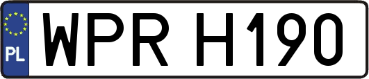 WPRH190