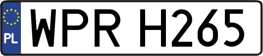 WPRH265