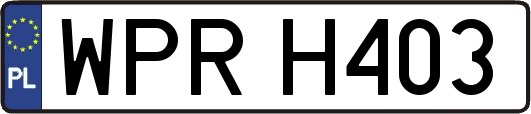 WPRH403