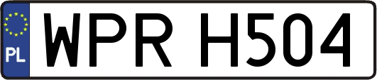 WPRH504