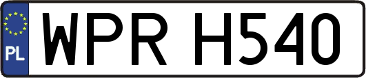WPRH540