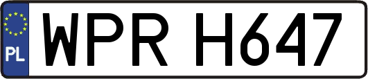WPRH647