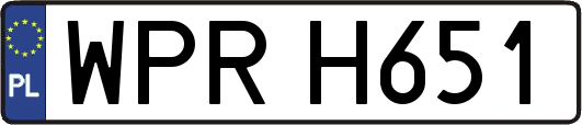 WPRH651
