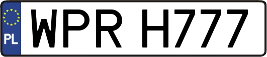 WPRH777