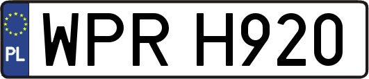 WPRH920