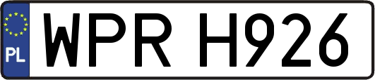WPRH926