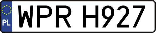WPRH927