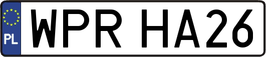 WPRHA26
