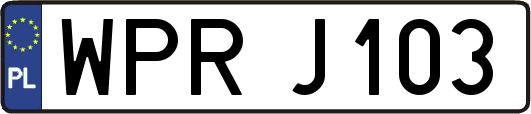WPRJ103