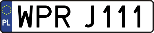 WPRJ111