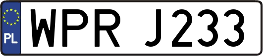 WPRJ233