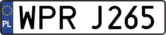 WPRJ265