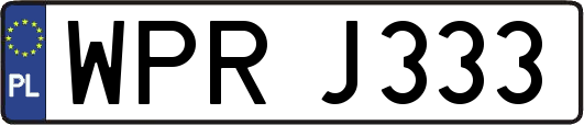 WPRJ333