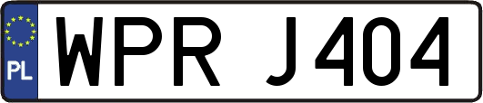 WPRJ404