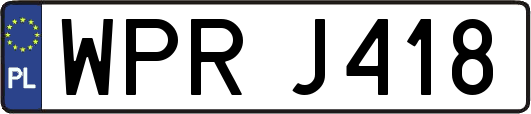 WPRJ418