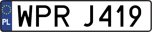 WPRJ419