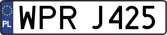 WPRJ425
