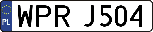 WPRJ504