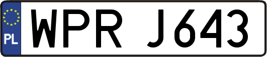 WPRJ643