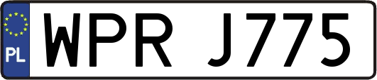WPRJ775
