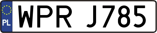 WPRJ785