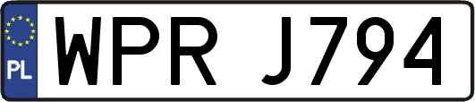 WPRJ794