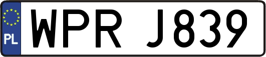 WPRJ839