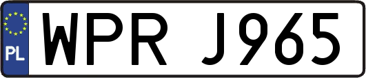 WPRJ965