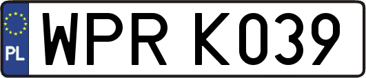 WPRK039