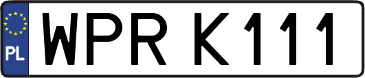 WPRK111