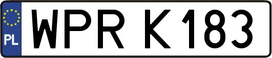 WPRK183