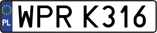 WPRK316