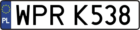 WPRK538