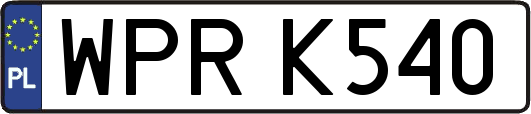 WPRK540