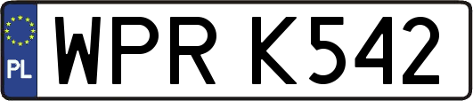 WPRK542