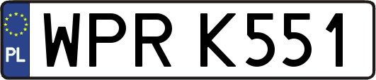 WPRK551